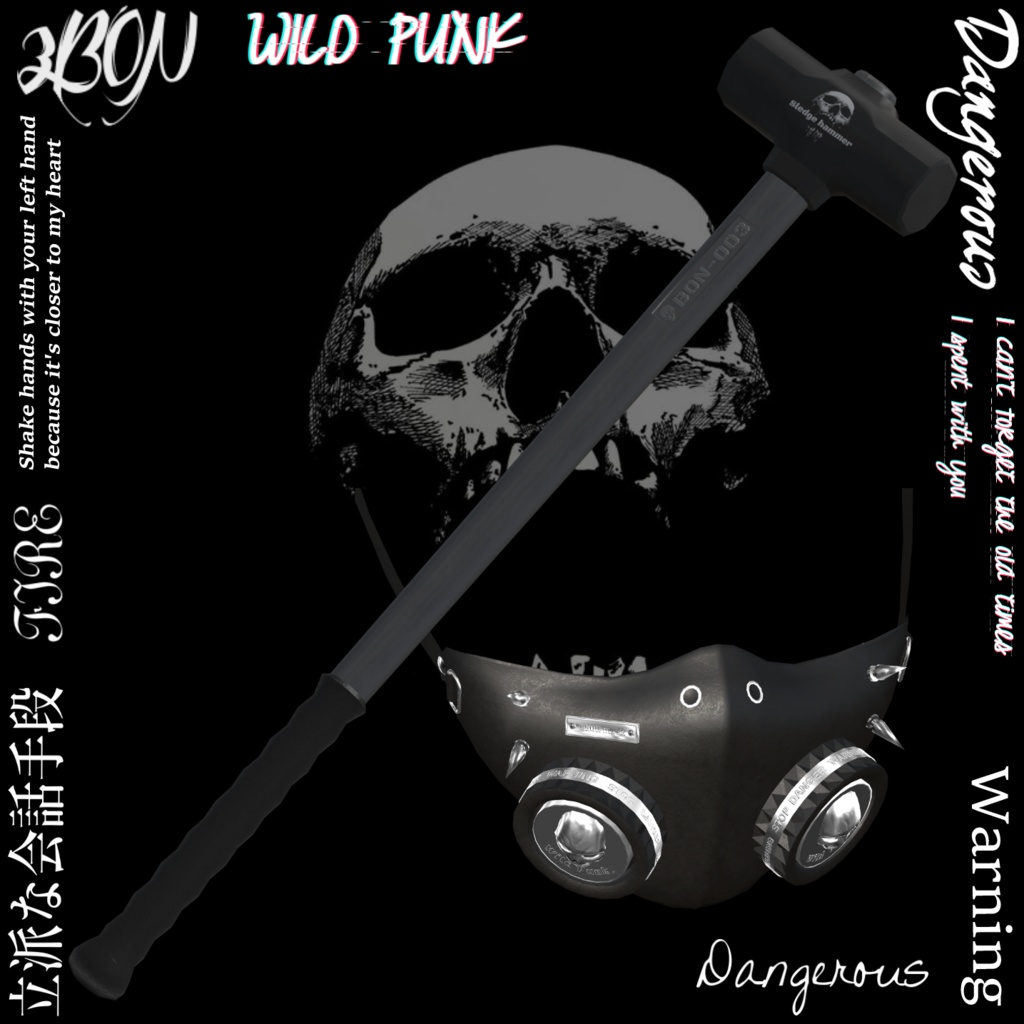 Wild Punk (for Karin, Rusk) #3BON