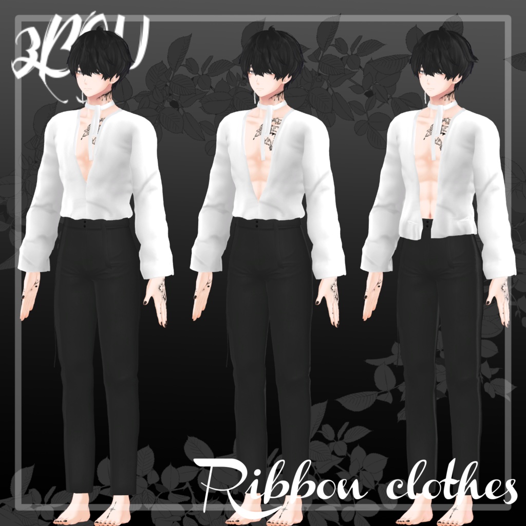 Ribbon clothes (for Minase, Anri) with Animation #3BON