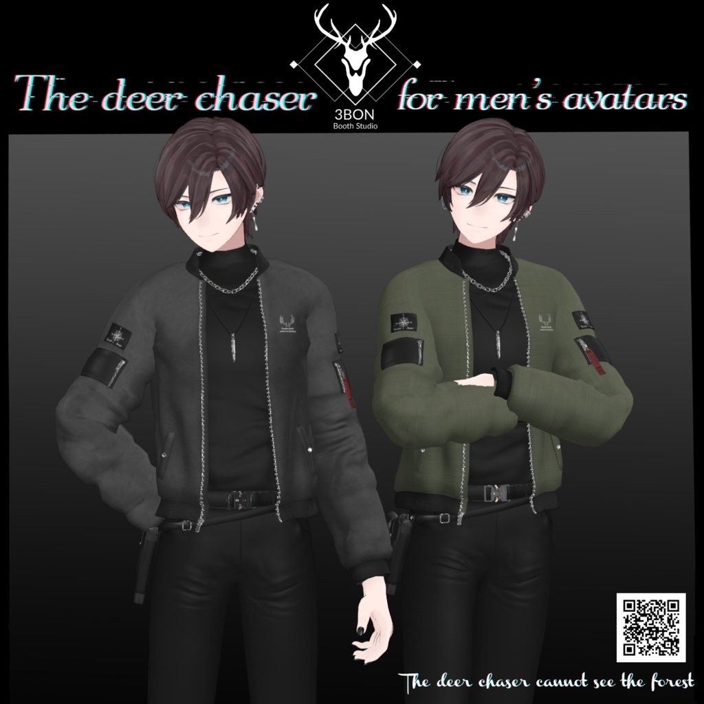 The deer chaser (for Men's avatars) #3BON