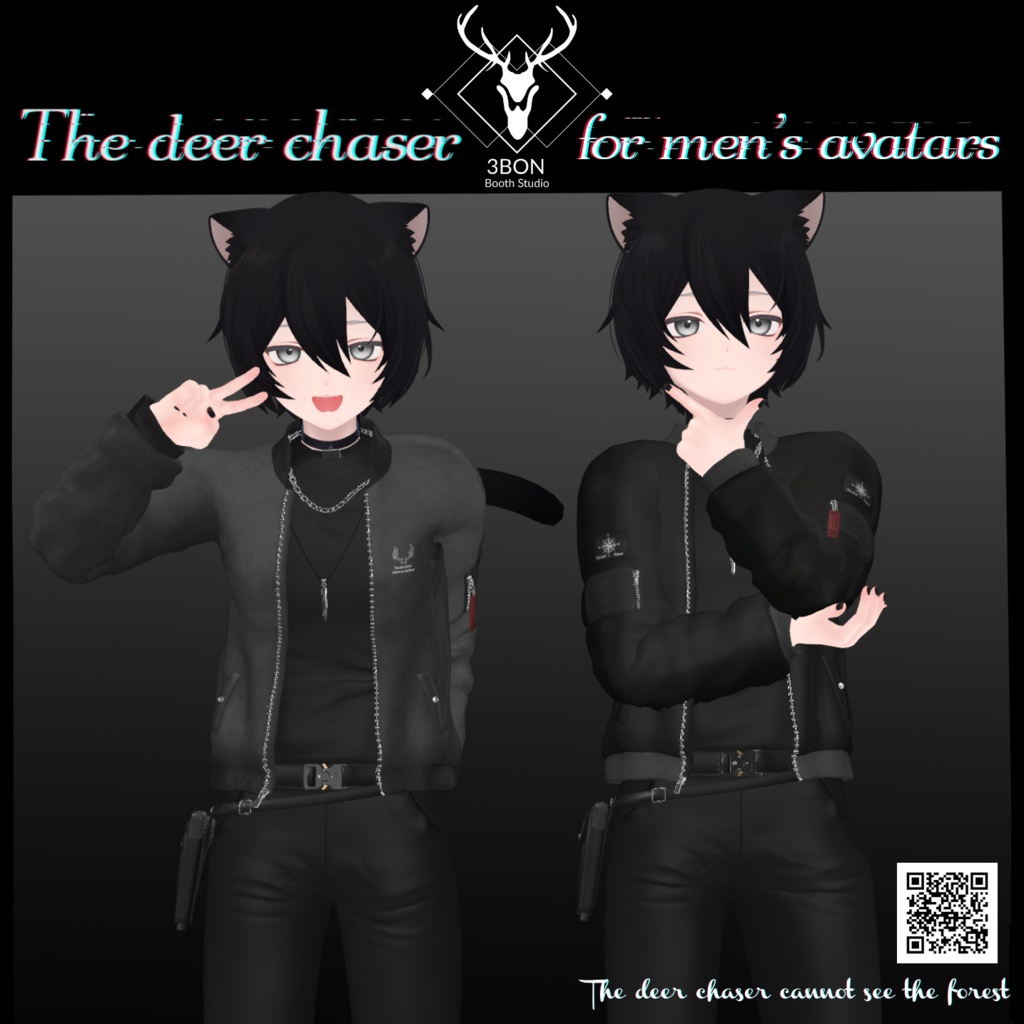 The deer chaser (for Men's avatars) #3BON