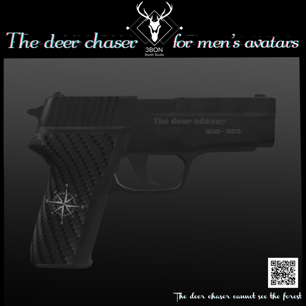 The deer chaser (for Men's avatars) #3BON