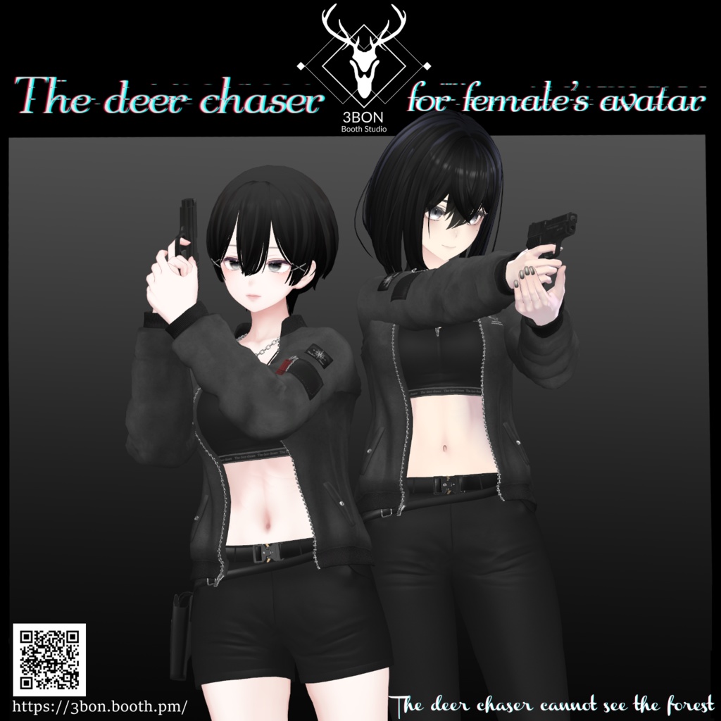 The deer chaser (for Female's avatars) #3BON