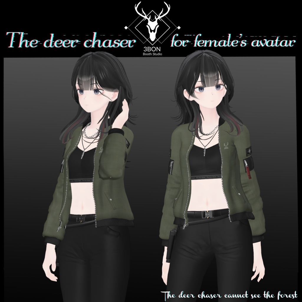 The deer chaser (for Female's avatars) #3BON