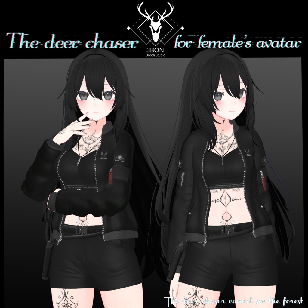 The deer chaser (for Female's avatars) #3BON