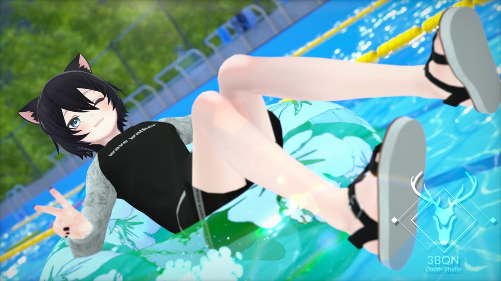 Rashguard (for Men's avatars) #3BON