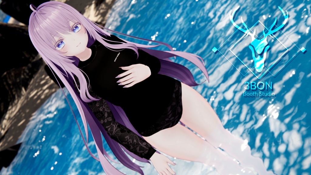 Rashguard (for Female's avatars) #3BON