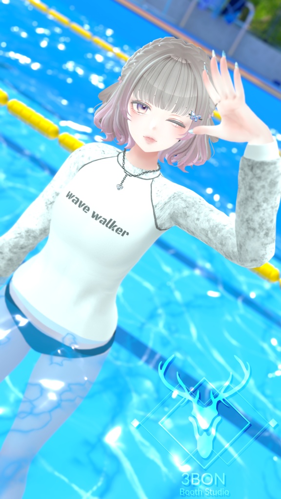 Rashguard (for Female's avatars) #3BON