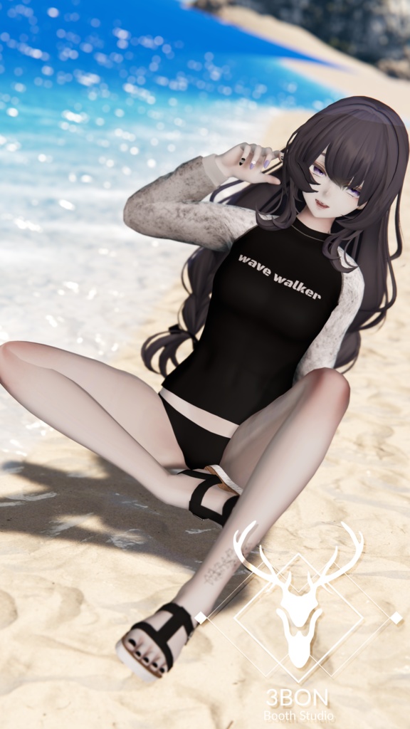 Rashguard (for Female's avatars) #3BON