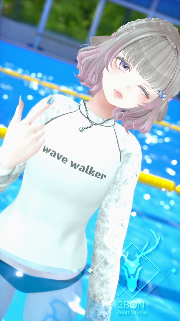 Rashguard (for Female's avatars) #3BON