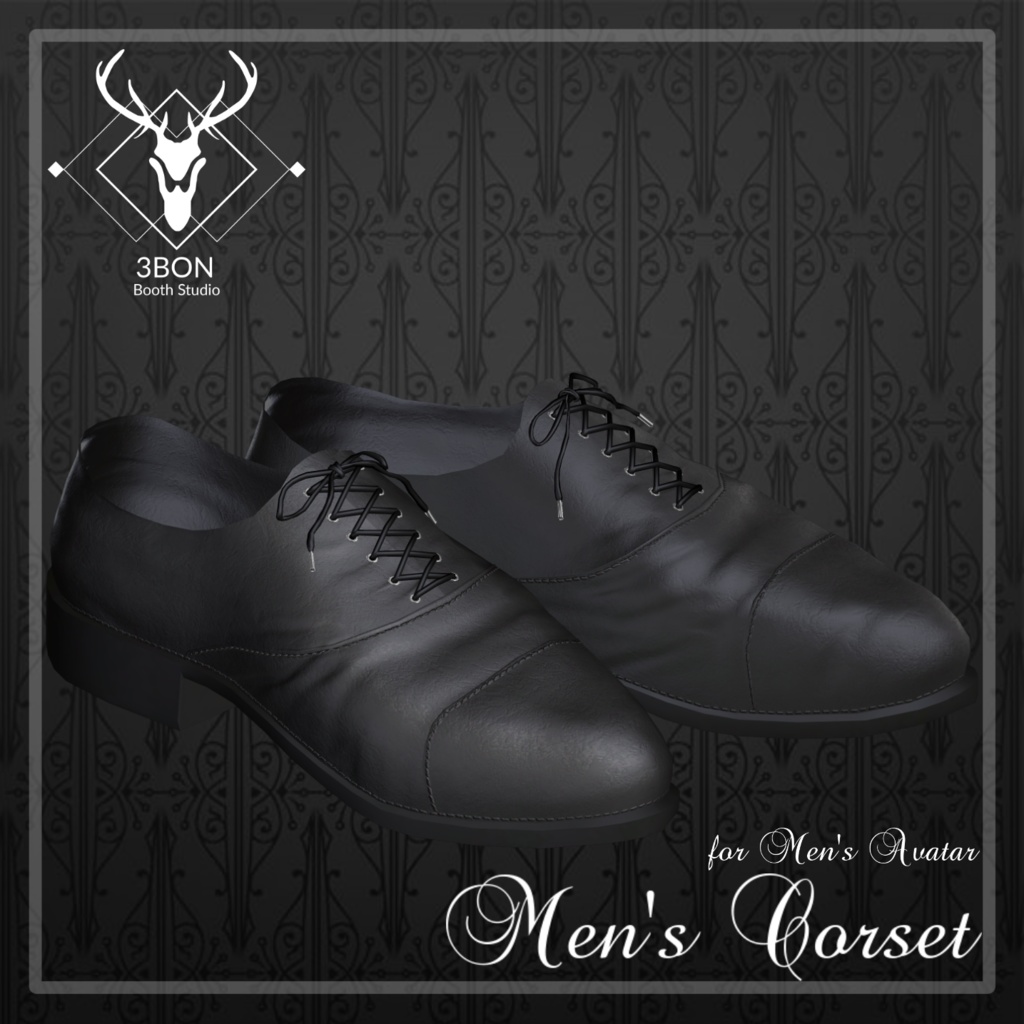 Men's Corset (for Men's avatars) #3BON