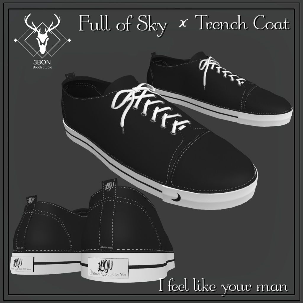 Full of Sky x Trench Coat (for +head ) #3BON