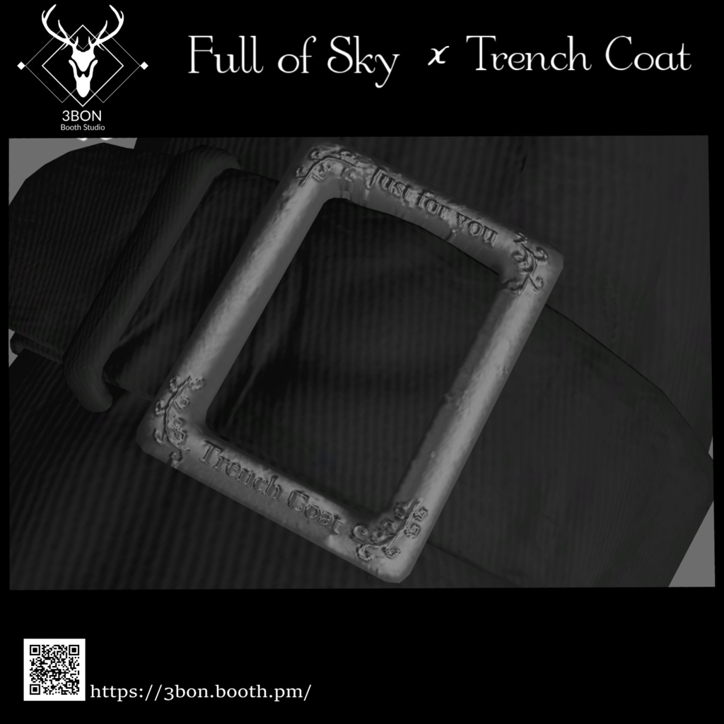 Full of Sky x Trench Coat (for +head ) #3BON