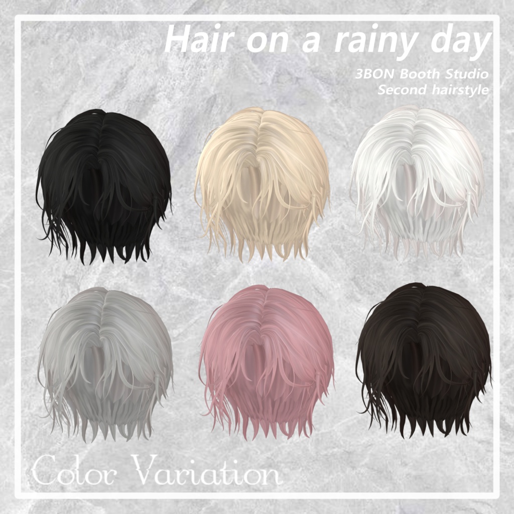 Hair on a rainy day #3BON