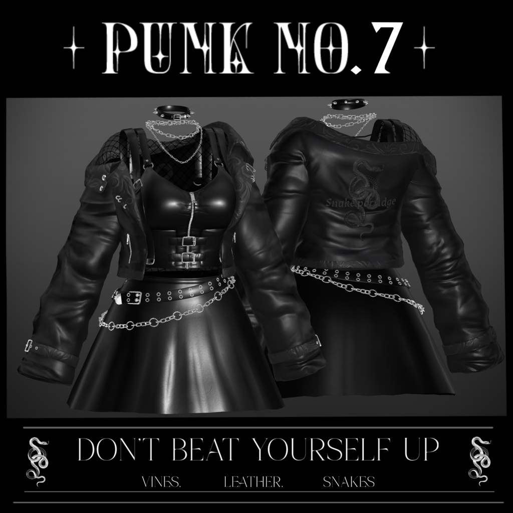 Punk No.7  (for Female avatar) #3BON