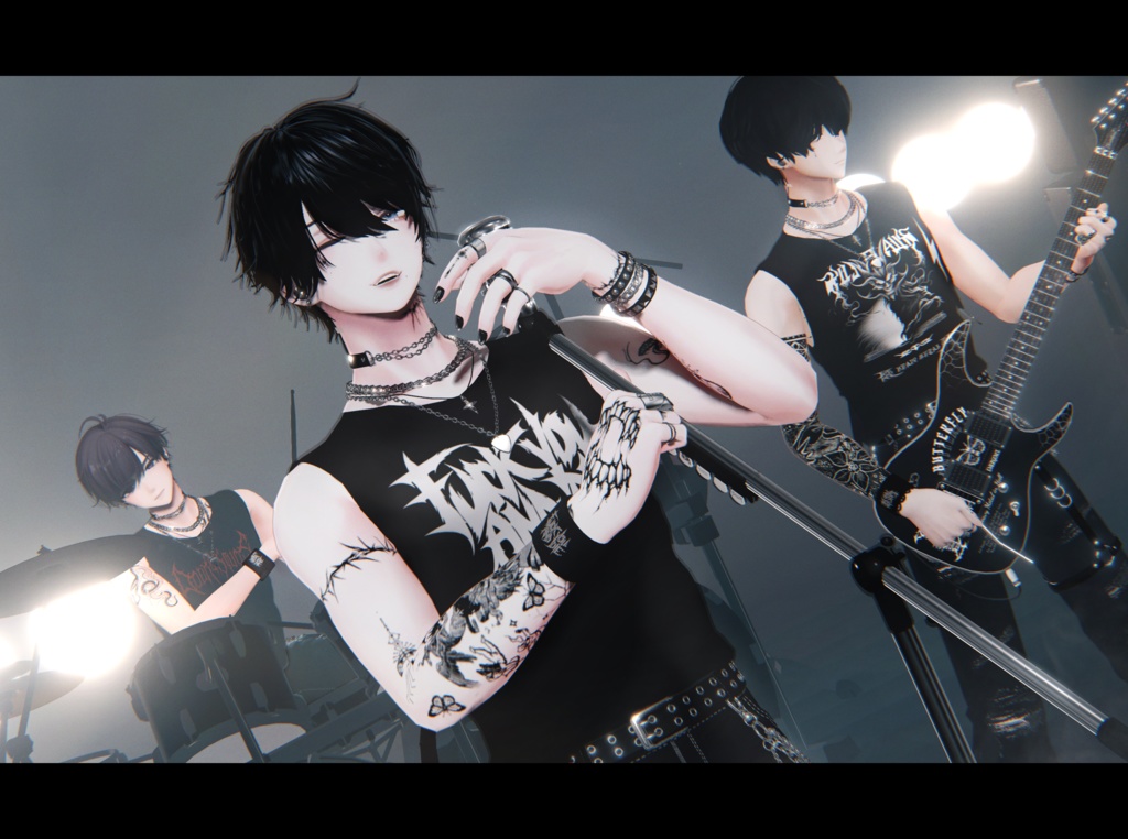 Rock Star (for Men's avatars) #3BON