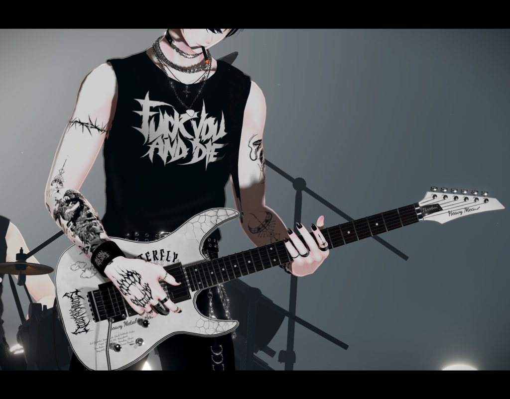 Rock Star (for Men's avatars) #3BON