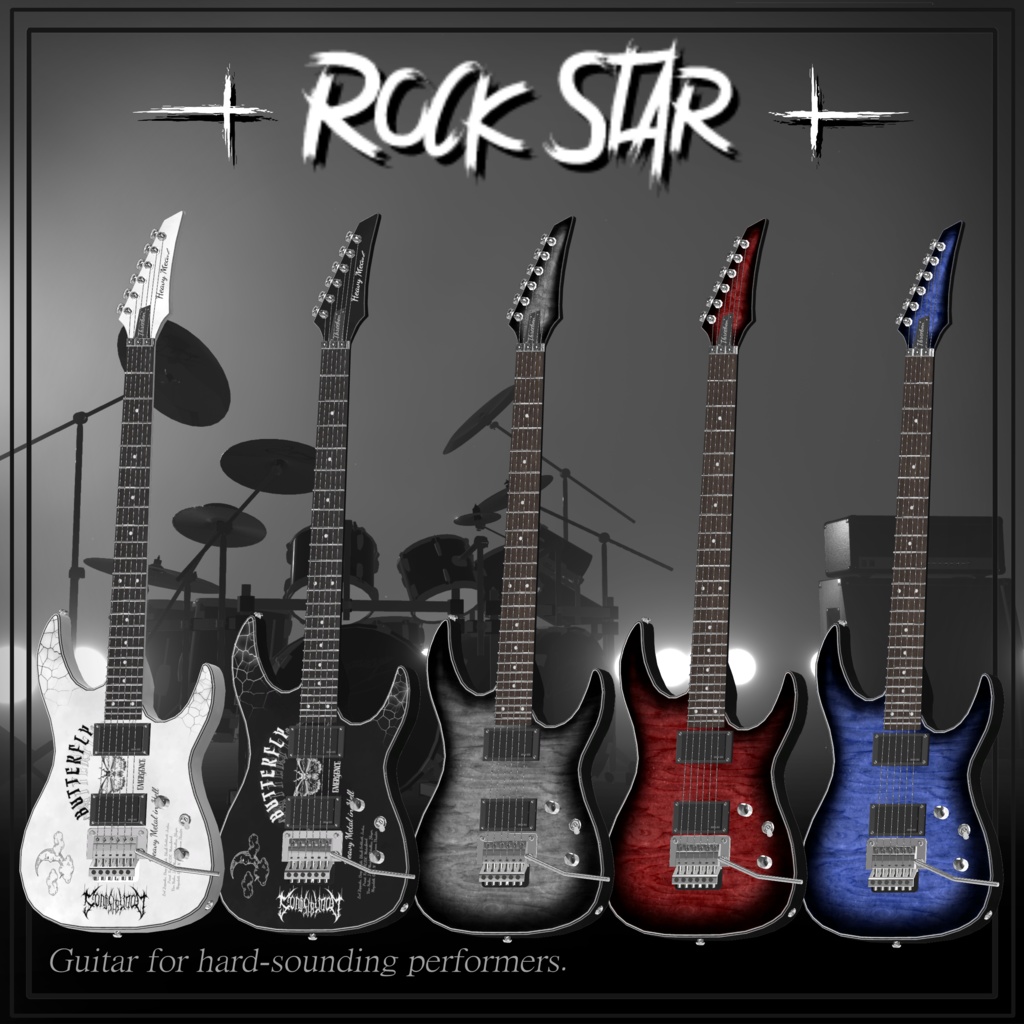 Rock Star (for Men's avatars) #3BON