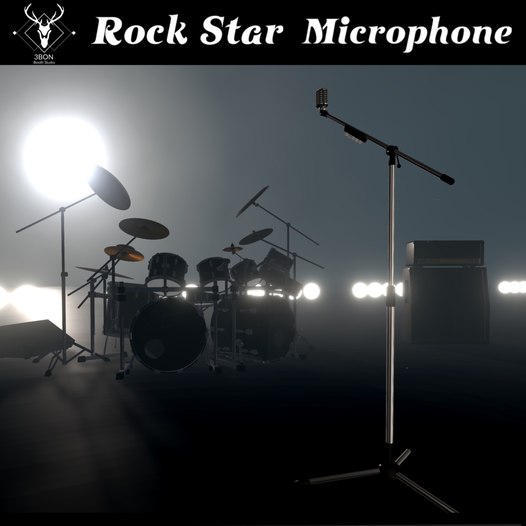 【無料,무료】 Rock Star Microphone  #3BON