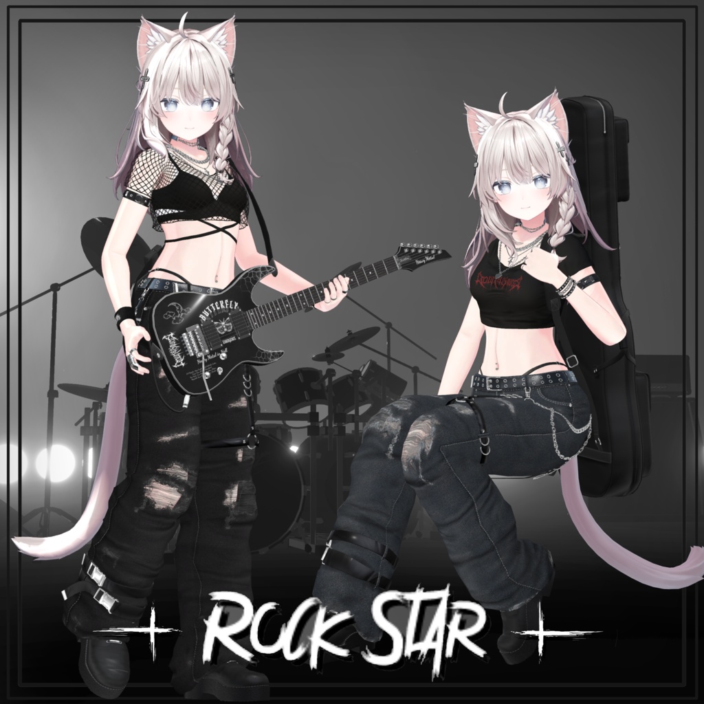 Rock Star (for Female avatars) #3BON