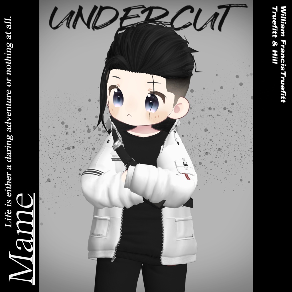 Undercut (for Men's avatars) #3BON