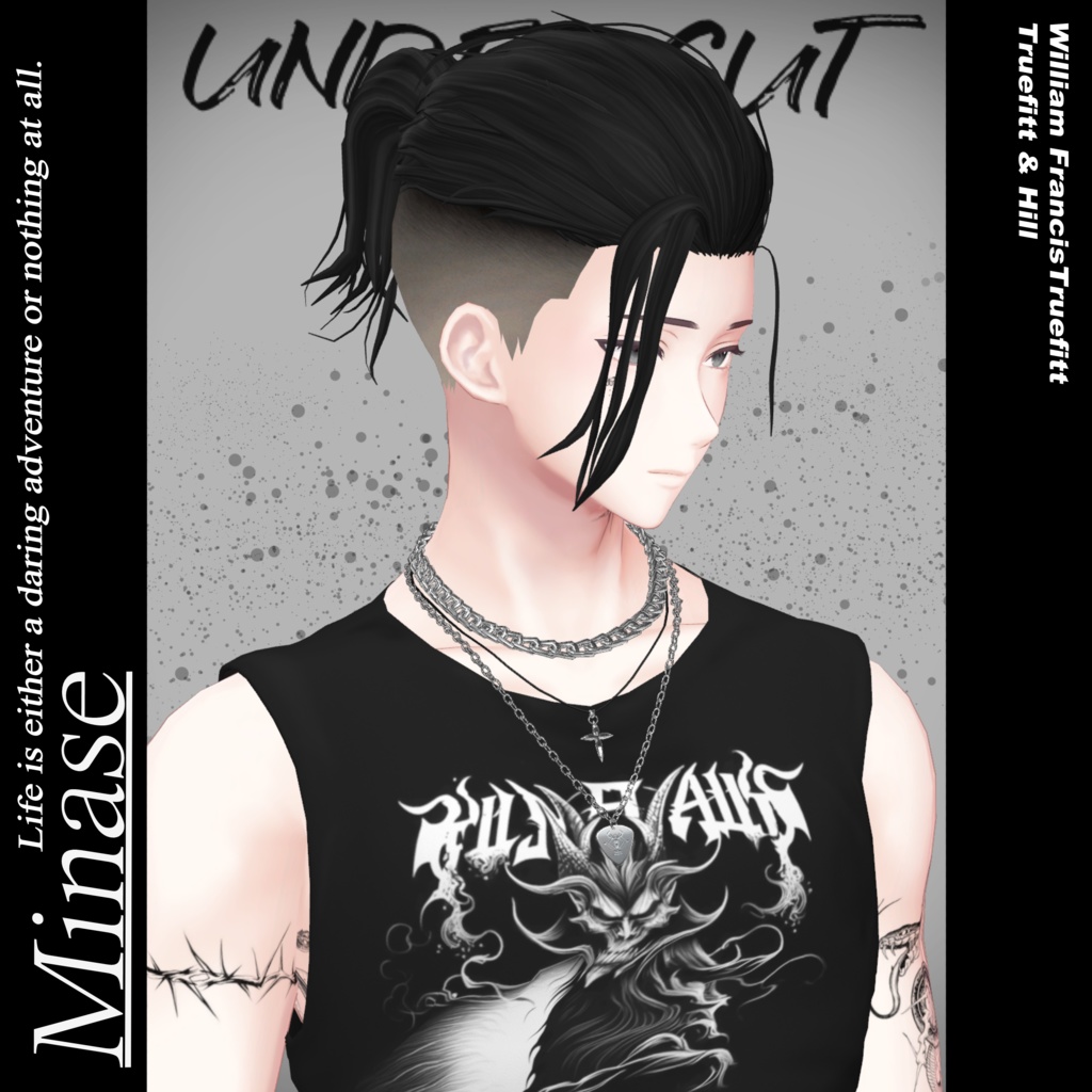 Undercut (for Men's avatars) #3BON