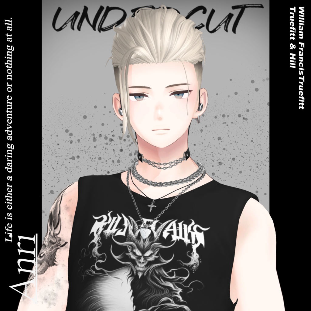 Undercut (for Men's avatars) #3BON