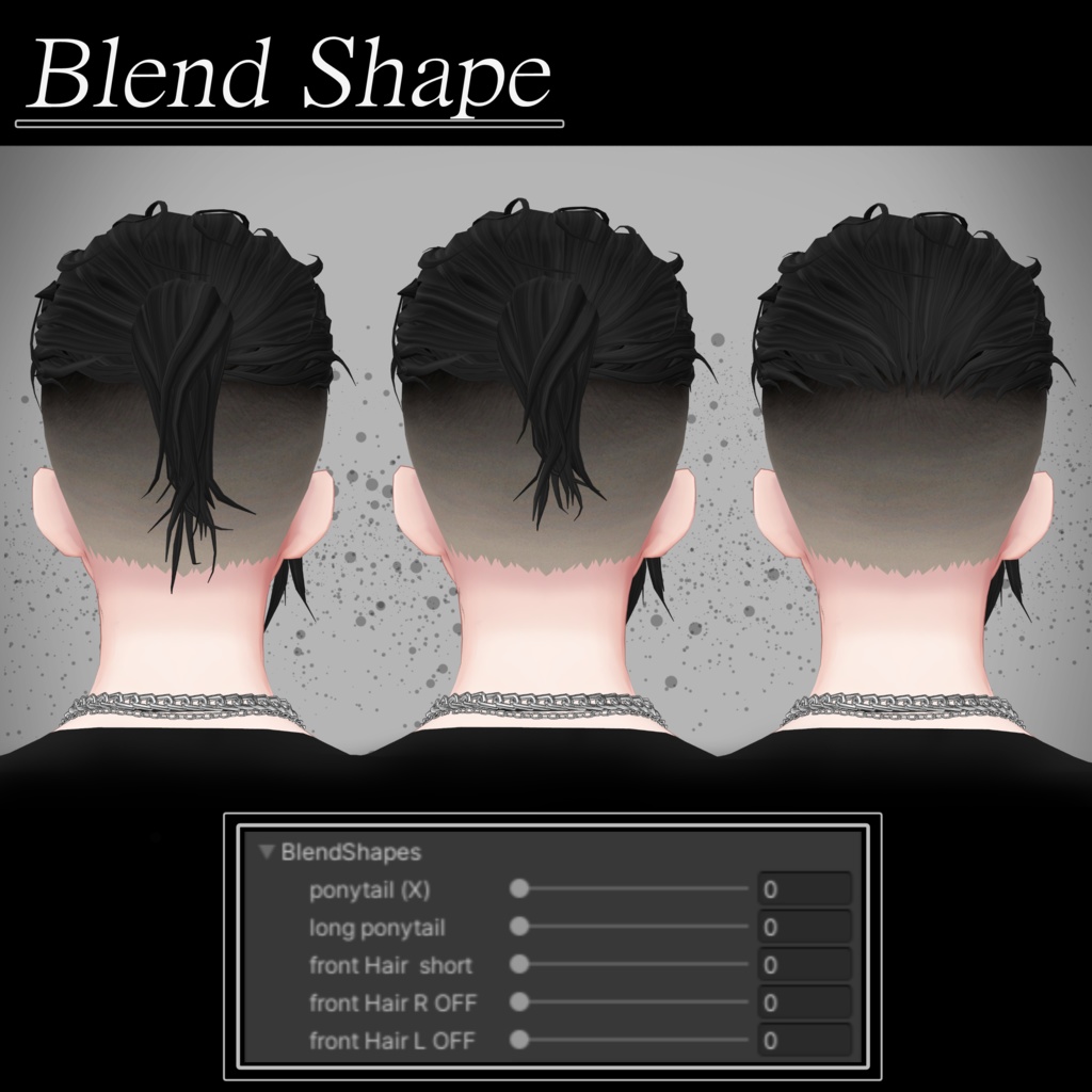 Undercut (for Men's avatars) #3BON
