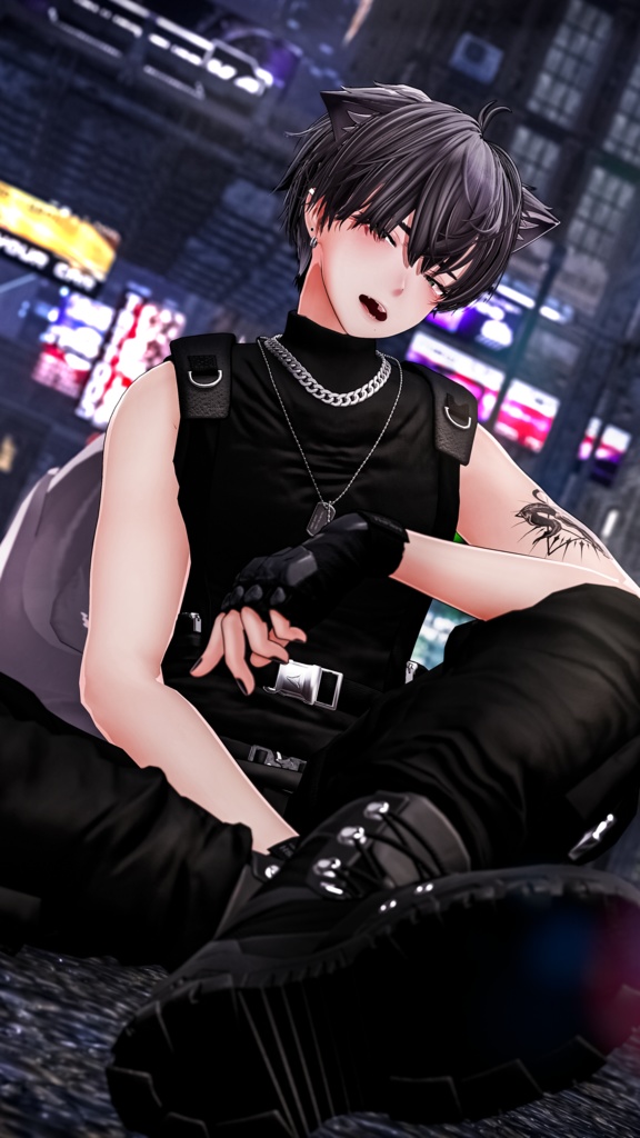 Tech Mesh (for Men's avatars) #3BON