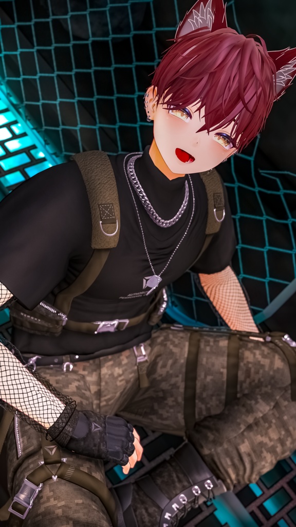 Tech Mesh (for Men's avatars) #3BON