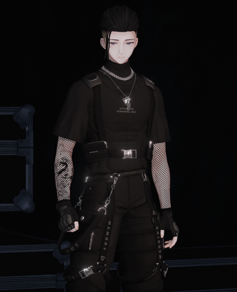 Tech Mesh (for Men's avatars) #3BON