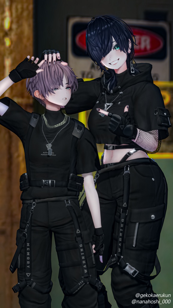 Tech Mesh (for Female avatars) #3BON