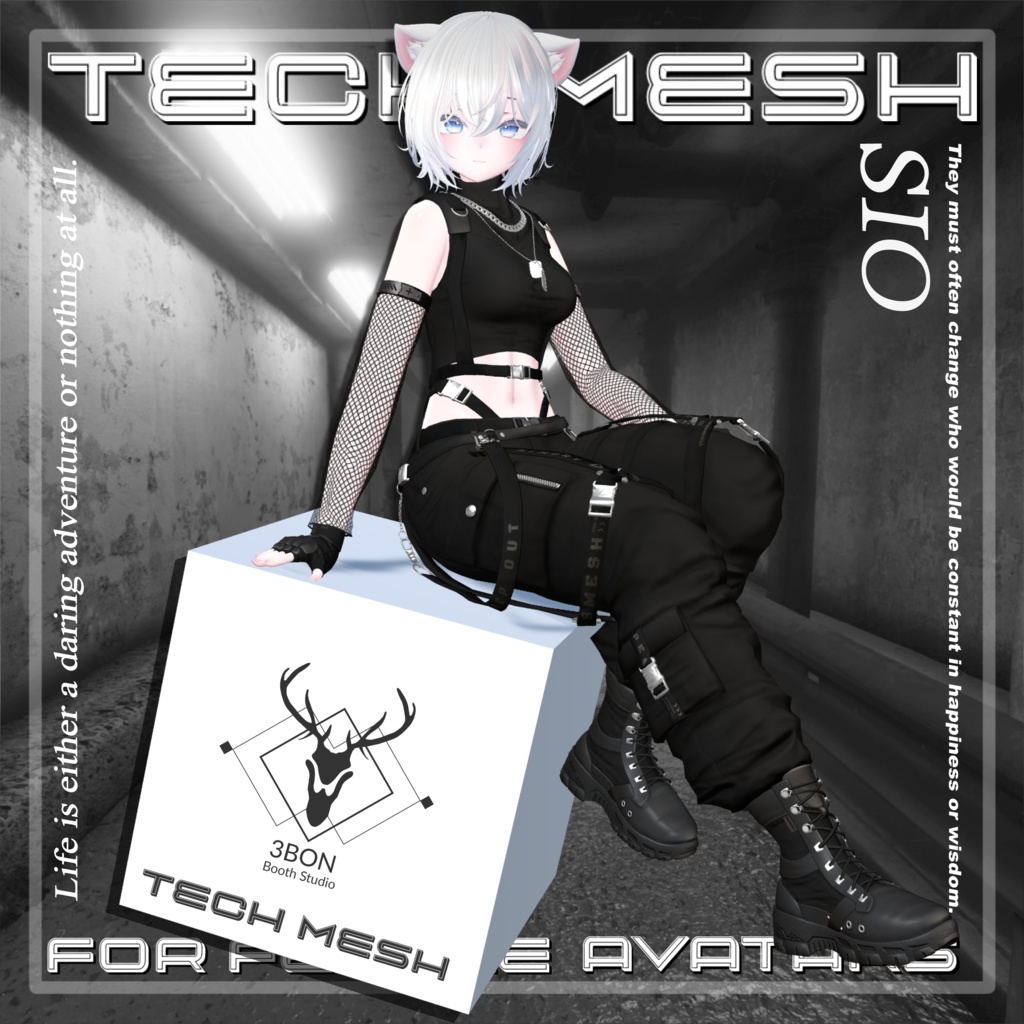 Tech Mesh (for Female avatars) #3BON