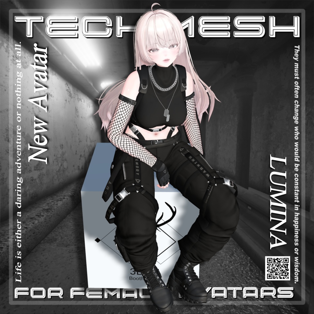 Tech Mesh (for Female avatars) #3BON