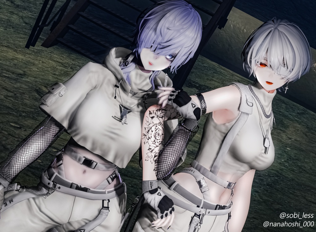 Tech Mesh (for Female avatars) #3BON