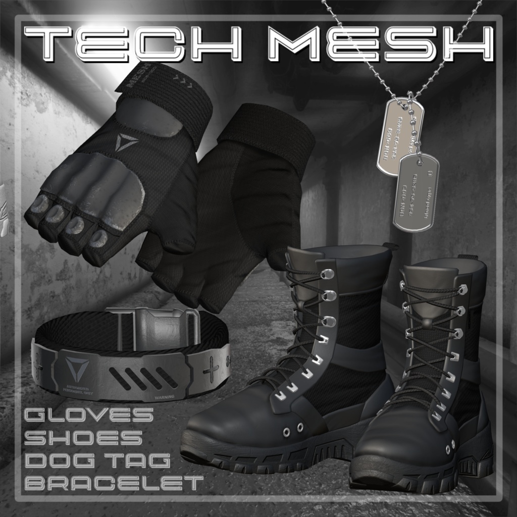 Tech Mesh (for Female avatars) #3BON