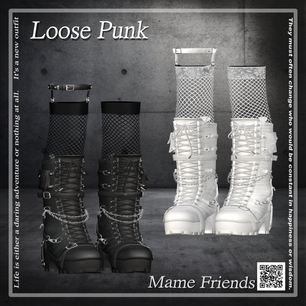 Loose Punk (for Female avatars)  #3BON