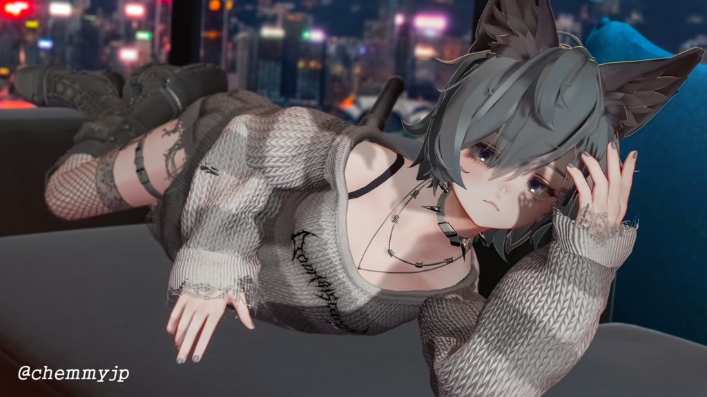 Loose Punk (for Female avatars)  #3BON