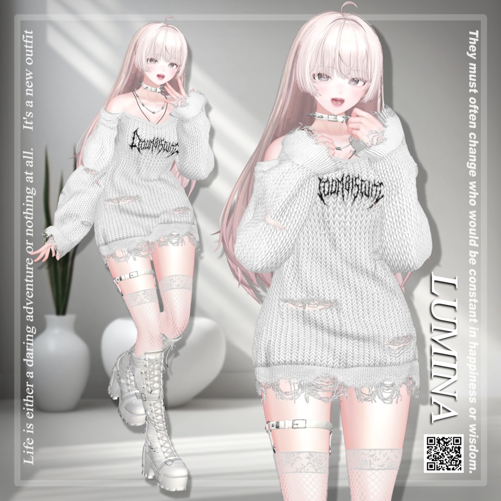 Loose Punk (for Female avatars)  #3BON