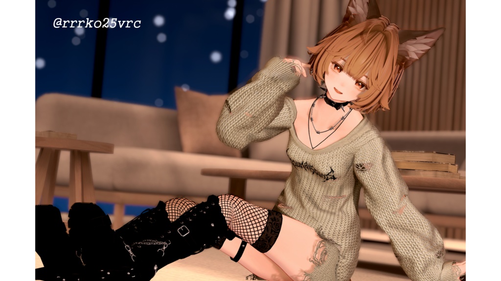 Loose Punk (for Female avatars)  #3BON