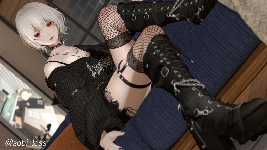 Loose Punk (for Female avatars)  #3BON