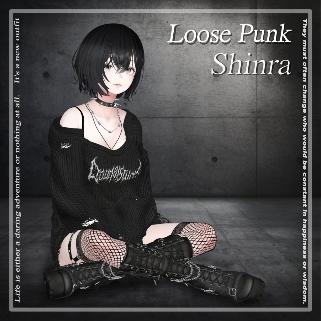 Loose Punk (for Female avatars)  #3BON