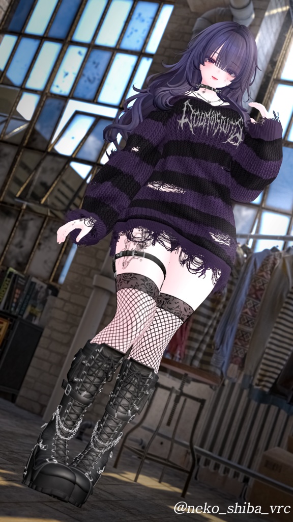 Loose Punk (for Female avatars)  #3BON