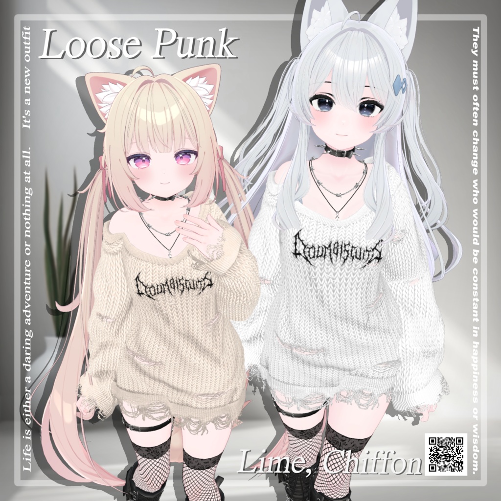 Loose Punk (for Female avatars)  #3BON