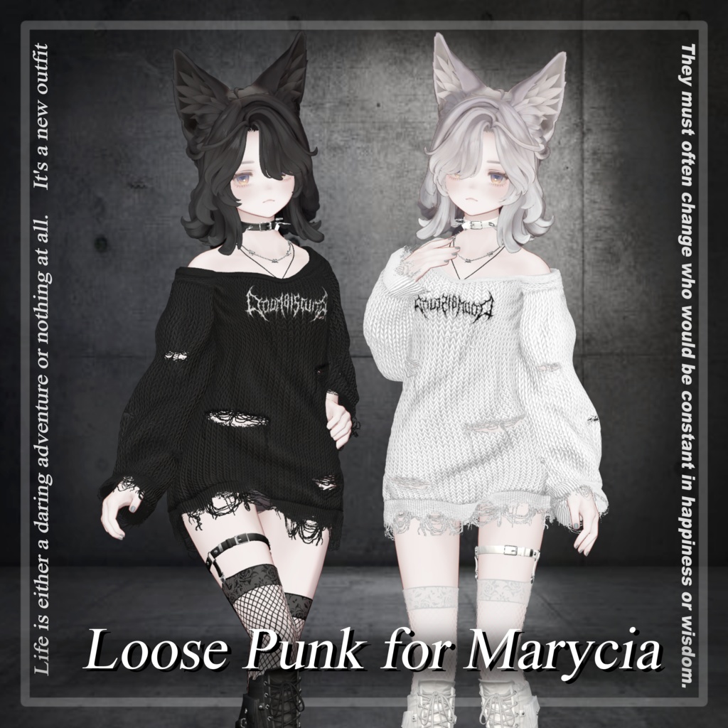 Loose Punk (for Female avatars)  #3BON