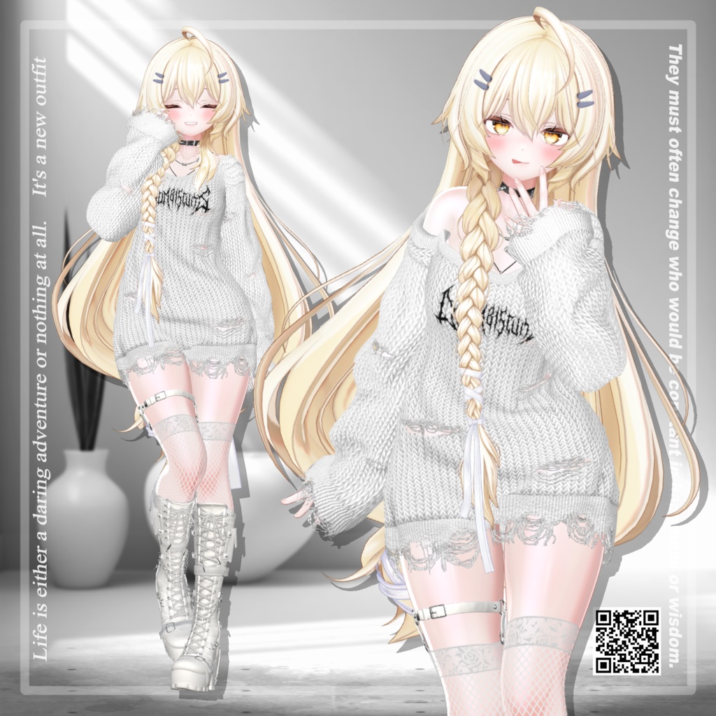 Loose Punk (for Female avatars) #3BON