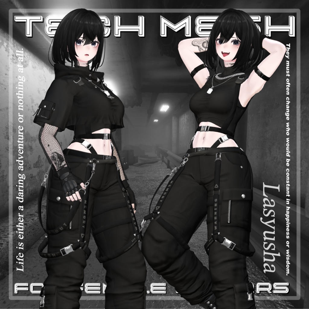 Lasyusha 1万スキ記念 outfit set #3BON