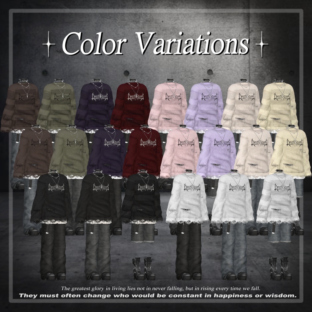 Loose Punk (for Men's avatars) #3BON