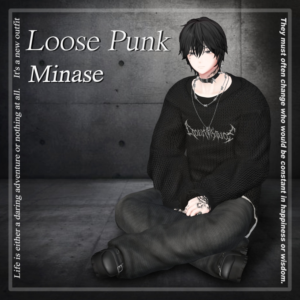 Loose Punk (for Men's avatars) #3BON