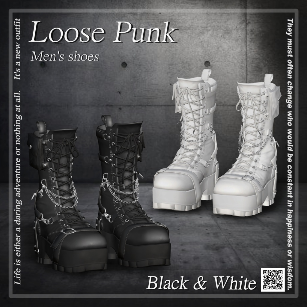 Loose Punk (for Men's avatars) #3BON