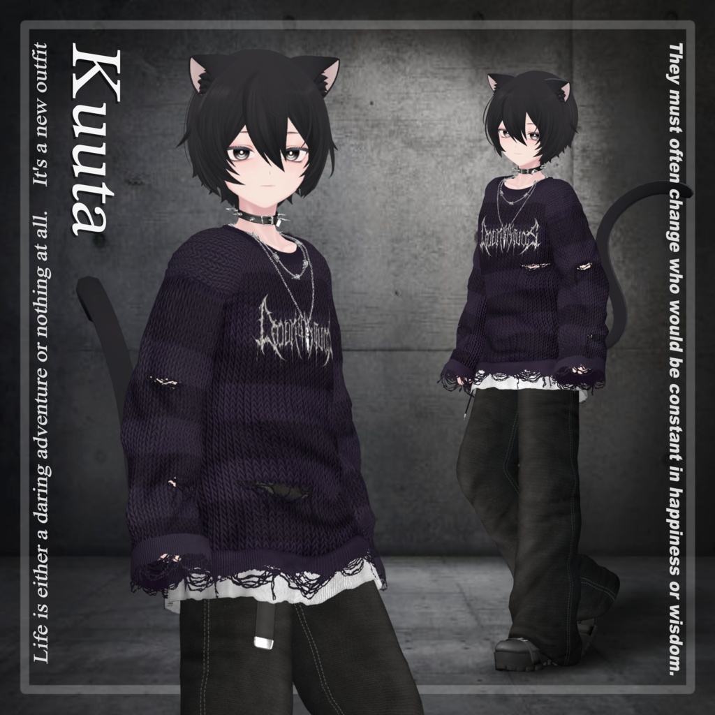 Loose Punk (for Men's avatars) #3BON